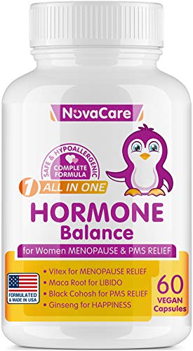 Menopause Relief Supplement - Hormone Balance for Women - Black Cohosh for PMS