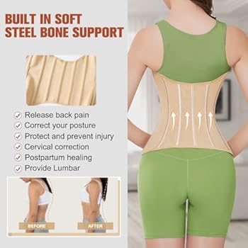 Korset - L -Glanzende waisttrainer korset- buikband - Korset - Waisttrainer -Boost je