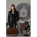 Alias 8x10 Photo Jennifer Garner Standing in Front of CIA Logo kn