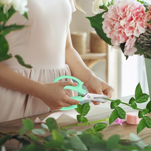 12 tijeras para flores de acero inoxidable miniatura 6