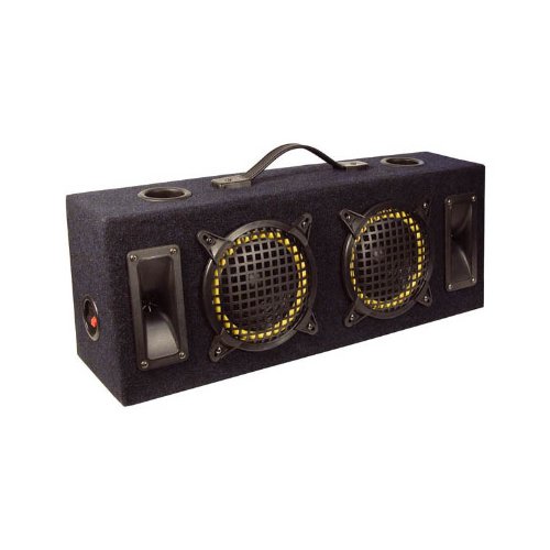 OTOTOP 93299 - Sistema de subwoofers en cajones para vehculos, Negro