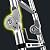 Telescopic Ladder 30 FT Aluminum Telescoping Ladder, One-Button Retraction Extension Ladder, Collapsible Ladder with Spring Loaded Locking Mechanism for Roof for Cleaning Job Build