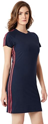 فستان قطن قصير للنساء بقصة ايه لاين من مس اوليف