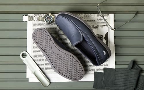 Image of Neeman's The Luxe Loafer for Men | Comfortable, Lightweight PU Faux Leather Upper & Flexible Sole | Semi Formals