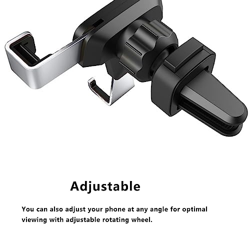 Riloer Suporte de telefone para saída de ar frontal de carro, suporte de navegação para decoração de