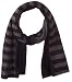 Calvin Klein Men's Logo Stripe Muffler Scarf