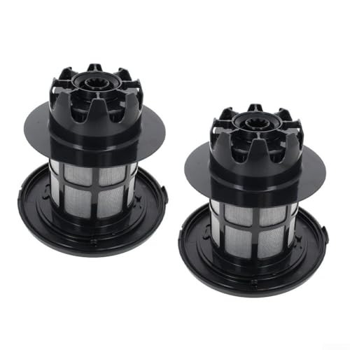 Lot de 2 filtres d'échappement lavables pour Bosch Relaxx'x Pro Silence 66 All Floor Specialist Hepa 2200 W Modèle 00708278 708278 Performance