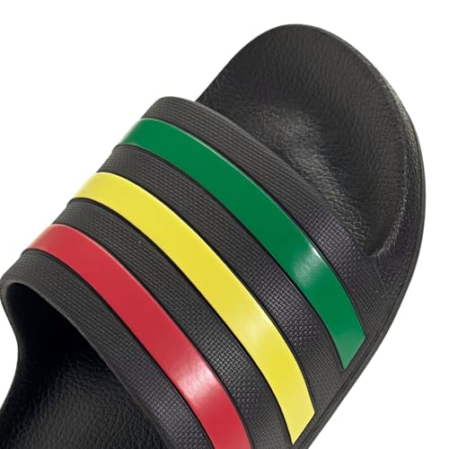 adidas Adilette Badelatschen Slides (Jamaika, EU Schuhgrößensystem, Erwachsene, Numerisch, M, 44.5)