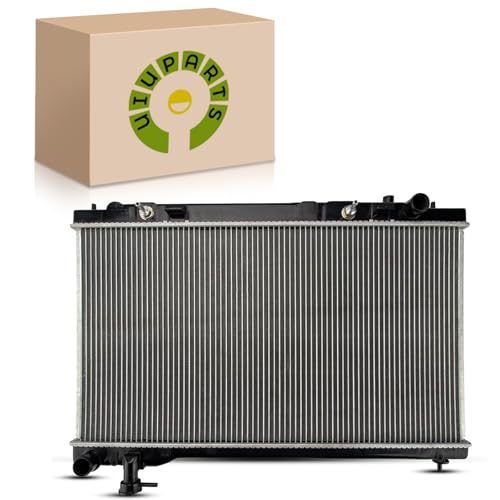 Image of Engine Coolant Radiator with Transmission Oil Cooler Compatible with Infiniti G35 3.5L 2003-2007 Replace CU2588 IN3010118