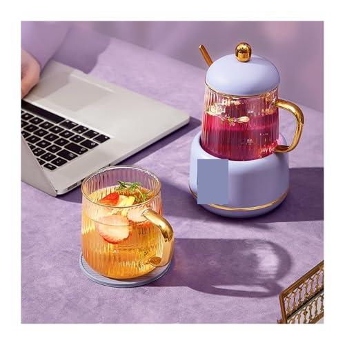 Tetera eléctrica multifuncional de vidrio 400ml 220V miniatura 2