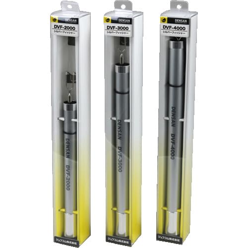 ジェフコム シルバー フィッシャーミニ 3m DVF-300D DVF-3000 シルバーフィッシャー(ミニ) 1個 DENSAN(デンサン
