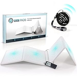 OMI Full Body Mat – Magnetic Field Therapy Mat with Controller & Portable Medallion for Stress, Pain & Boosted Energy Levels