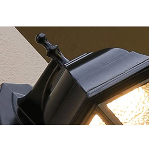 Lampe murale imperméable extérieure rétro au design compact pour cour - 5