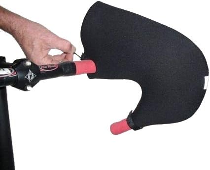 BAR MITTS Cold Weather Road Bicycle Handlebar Mittens, fits Campy/SRAM/Shimano Shifters with Internally Routed Cables