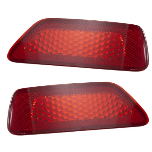 Image of RLB-HILON Rear Bumper Reflector Compatible with Jeep and Dodge Model | for Grand Cherokee 2011-2021, for Journey 2011-2020, for Compass 2011-2017, Driver and Passenger Side