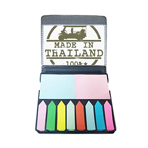 Marqueurs de page colorés dessin de tracteurs en Thaïlande et papeterie créative