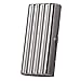 Exttlliy Creative Thin Portable Stainless Steel Pocket Carrying Cigarette Box Case for Holds 10 Regular Size Cigarettes (Not Included Cigarette)