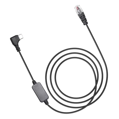 USB C to RJ11 Radar Detector Power Cord, 4.92Ft Replacement Cable for Escort Max 360/360c/Redline 360c, Uniden R1/R3/R7, Valentine One, Beltronics, Cobra, Radenso XP and More
