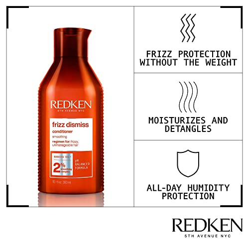 Redken Frizz Dismiss Shampoo 300ml & Spülung 300ml Duo