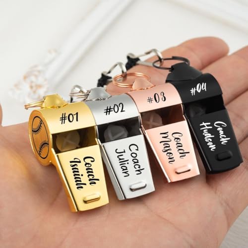 Silbato personalizado para árbitro con grabado miniatura 2