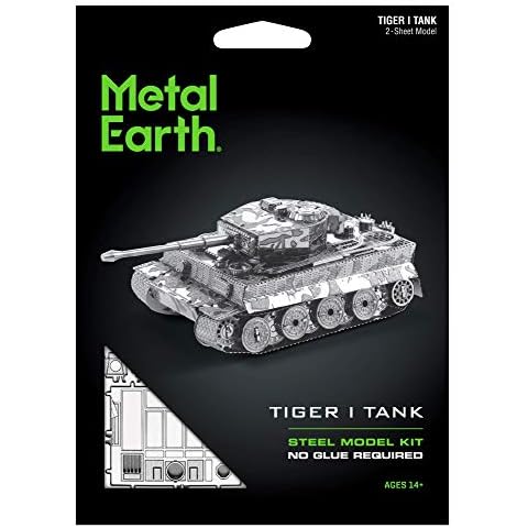 Metal Earth Tiger 1 Tank Cover