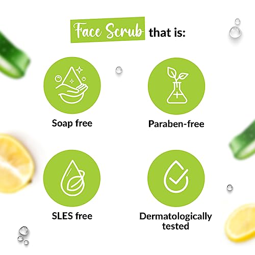 Medimix Ayurvedic Aloe Vera And Lemon Face Scrub 100 ML