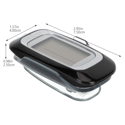 Image of Balacoo Multifunctional Walking Counter Professional Step Counter for Fitness Easy to Use Carry Accurate Calorie Tracker for Friends No Apps Required
