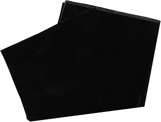 VILLCASE シー黒 ベルベット生地 写真撮影用背景 プルーシュ背景 撮影用ノングレア 継ぎ目なし 再利用可能 色褪せにくい ポートレート ライブ配信に適応