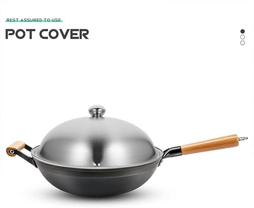 Miniatura 5 de Tapa de olla de acero inoxidable Tapa de sartén de cocina Tapa de sartén de acero inoxidable Tapa de sartén útil para Wok Tapa de acero inoxidable