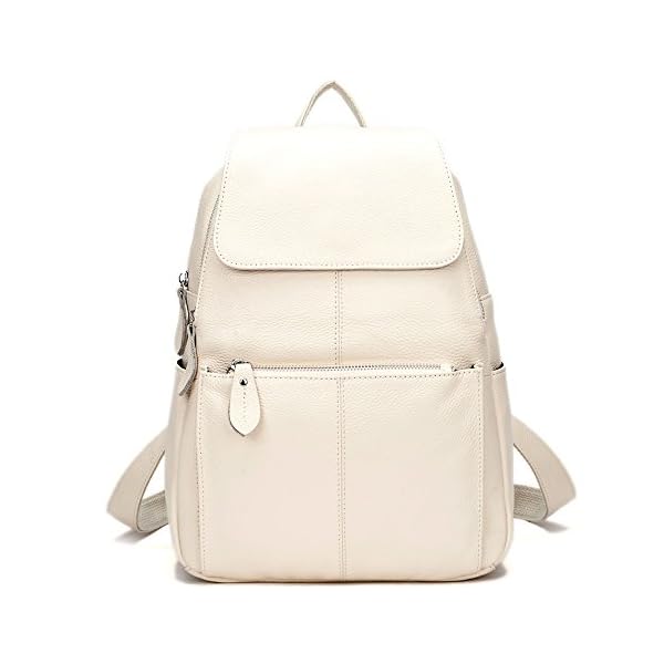 100% Genuine Leather Women Backpack