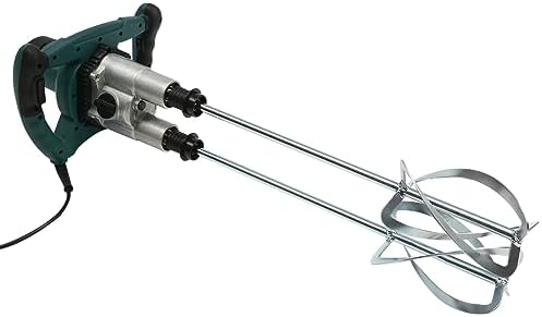 Lyrlody 1500W Schlamm- & Mörtelmixer – 6-Gang, Alu-Getriebe, Doppelgriff, Für Farbe, Zement, Futter & Mehr