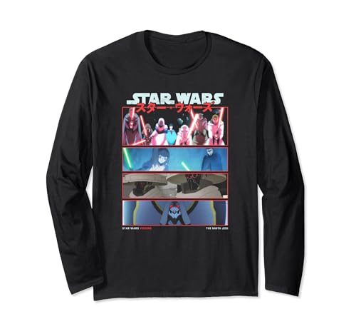 T-shirt Star Wars Visions 9th Jedi manches longues idéal pour vos soirées streaming