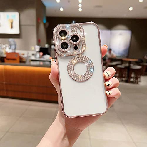 Coque antichoc iPhone 14 Plus protection caméra rose