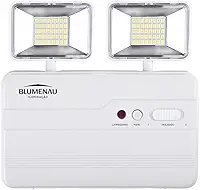 Luminária de Emergência LED 2 Faróis 10W 2200lm 100-240V