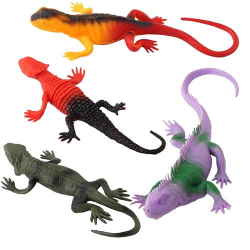 Toyvian �����쐶�������f��4PCS �A�m�[���͌^ �V�~�����[�V�������� ���z���v���X�`�b�N�� �m�瑕���p��������