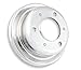 Mr. Gasket 8827 Chrome Crankshaft Pulley - Single Groove