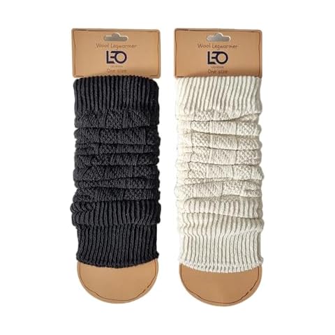 Leo Design Luxury Lambs Wool Leg Warmers Cover