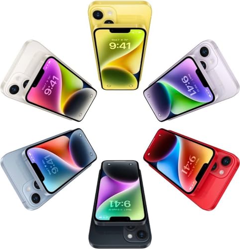 Image of Apple iPhone 14, 512GB, Yellow for Verizon (Renewed Premium)