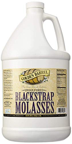 Golden Barrel Bulk Unsulfured Blackstrap Molasses Jug (128 fl oz) (2 Pack)