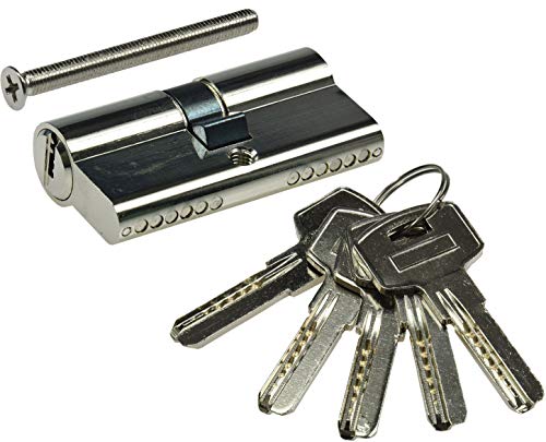 ChiliTec Schließzylinder 60mm 30/30mm Profil-Zylinder Türzylinder für Schließanlage - DIN...