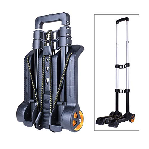 Carretilla plegable portátil con ruedas sólidas 40kg miniatura 1