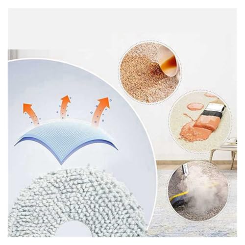 Główna szczotka boczna Filtr HEPA Mop Pad Worek na kurz Główna strona Kompatybilna z Xiaomi M30 Pro/C107 Robot Vacuum Akcesoria-Y48A