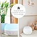 Crane Portable Ultrasonic Travel Humidifier & Aroma Diffuser – 0.2 Gallon Cool Mist, No Filter Required, Optional Essential Oil Tray, Whisper-Quiet for Babies, Travel, & Small Rooms (White)