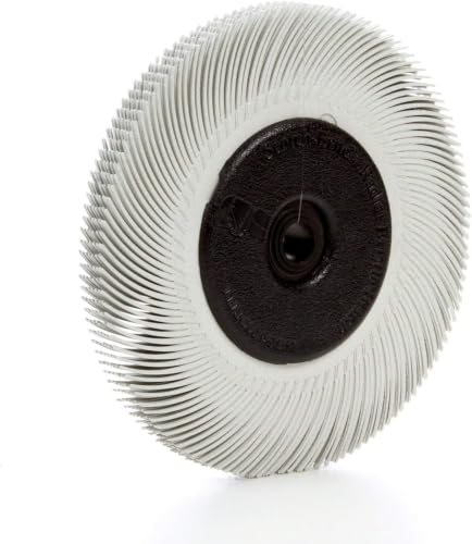 Image of Cubitron Radial Bristle Brush, 3M /Aluminum Oxide, 6000 RPM, 6 Diameter x 7 /16 Width, 120 Grit (Pack of 5)