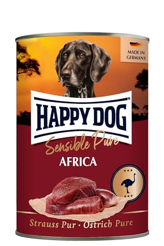 Happy Dog Sensible Pure Africa (Strauß) M 12 x 400 g Happy Dog Sensible Pure Africa (Strauß) M 12 x 400 g