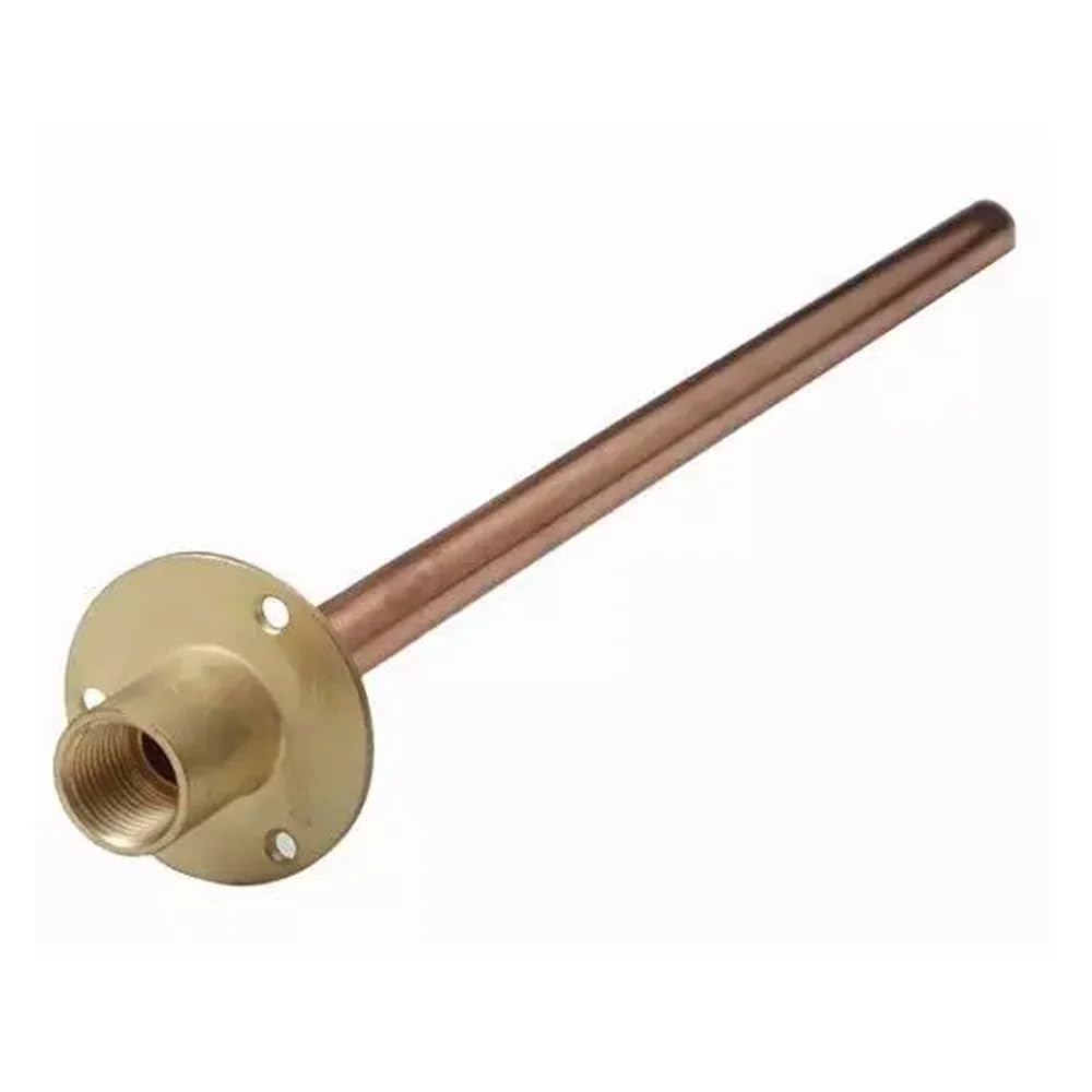 UKDeals Direct® Outdoor Garden Wall Flange with Tube for Outdoor Garden bib tap 1/2" BSP x 350mm Tube