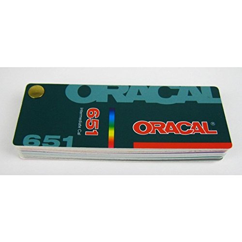 Farbfächer Fächer Oracal 651 Plotterfolie