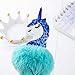 Abhay 4 Pack Unicorns Pom Pom Pen Novelty Pen Colorful Fluffy Ball Pen for Unicorns Party Supplies