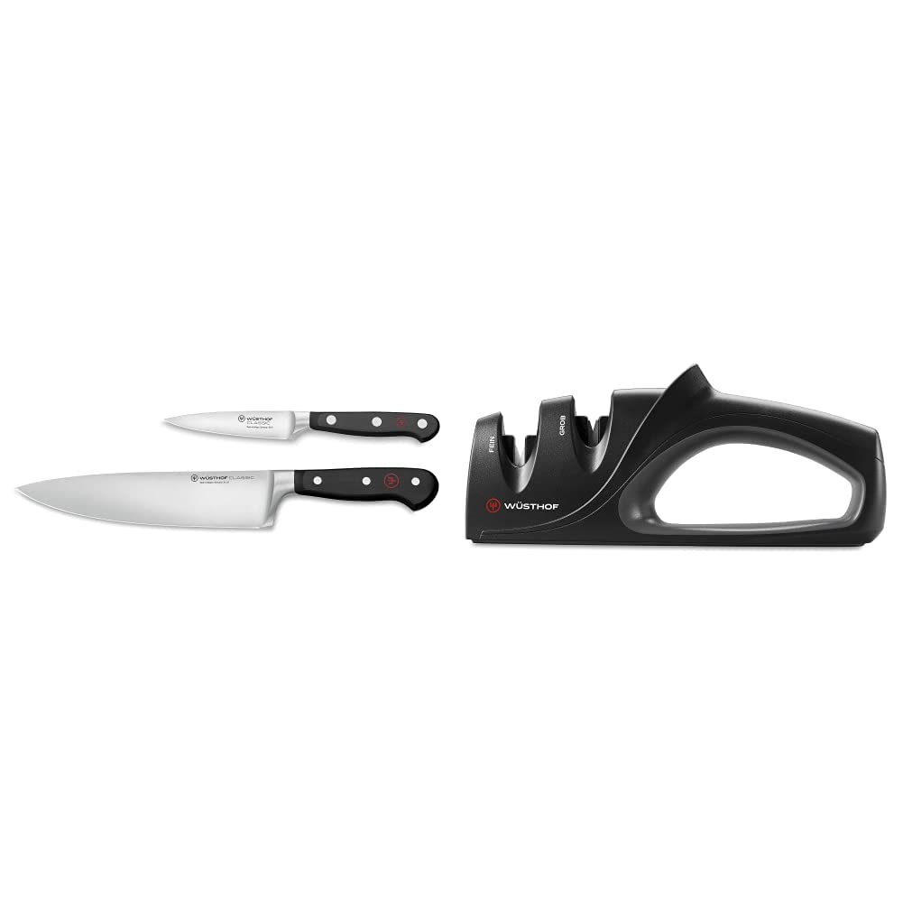 WÜSTHOF Classic 3-Piece Chef's Knife Set, Black — Amazon image 12