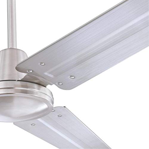 Westinghouse 7238100 Jax, Modern Industrial Style Ceiling Fan with Remote Control, 56 Inch, Brushed Nickel Finish thumbnail 3